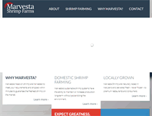 Tablet Screenshot of marvesta.com